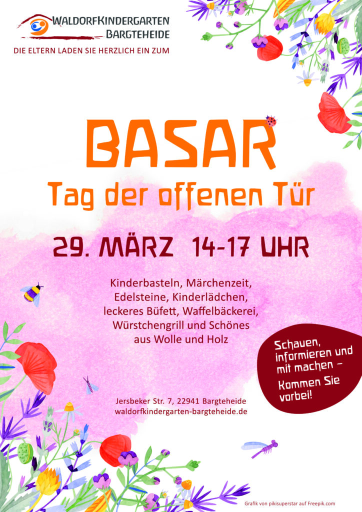 Waldorfkindergarten Bargteheide Basar 2025